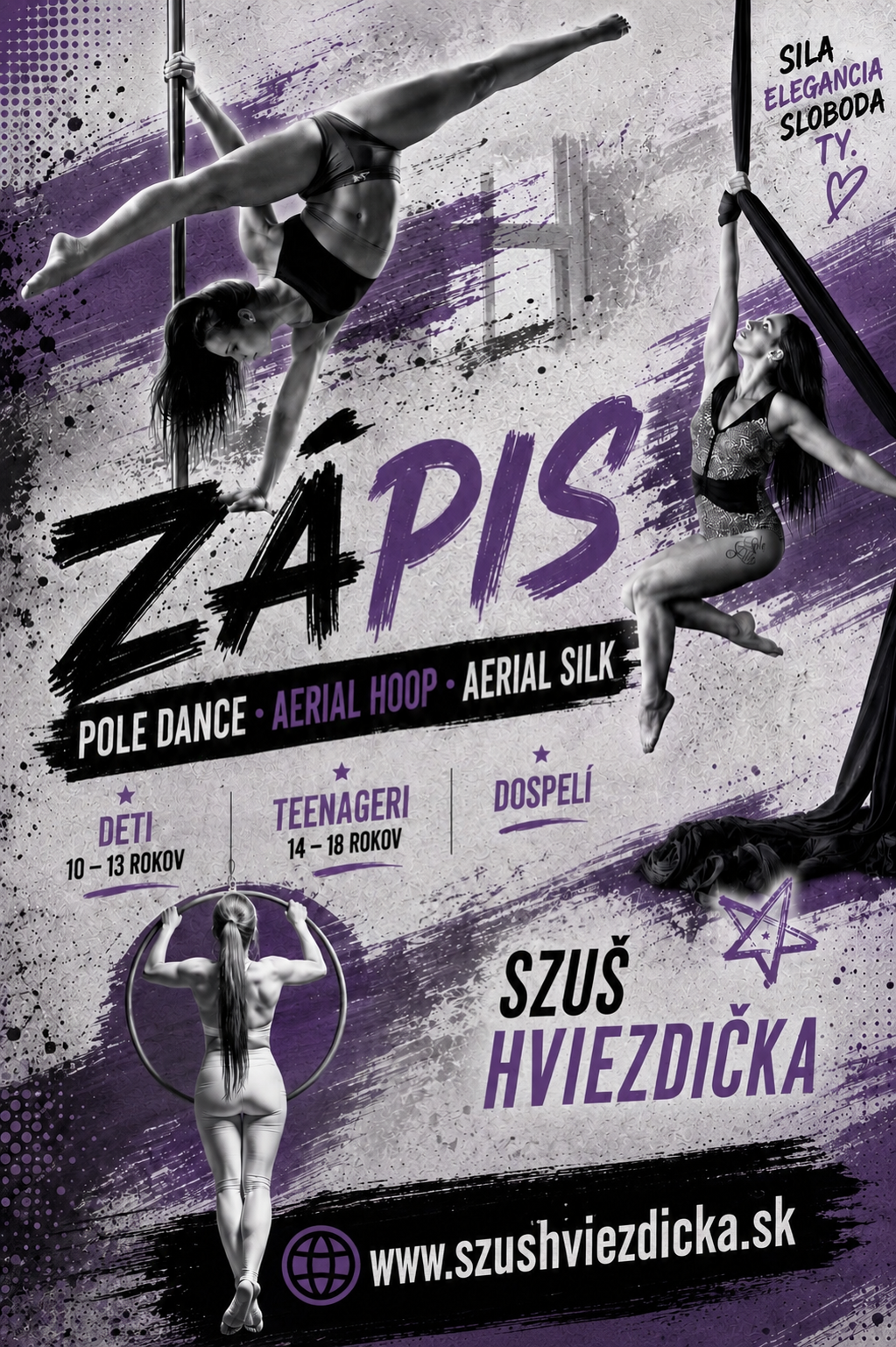 EXKLUZÍVNE: Vzdušný tanec. A.Hoop, Pole Dance